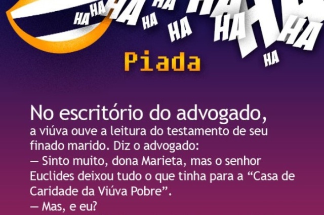 PIADAS CURTAS DA HORA